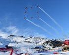 Un avión militar golpea una cámara en Saint Moritz 2017