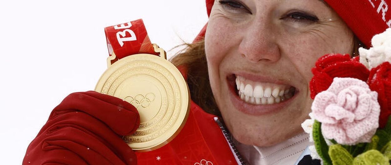 Michelle Gisin logra el oro en la Combinada y Suiza todo un récord olímpico de medallas