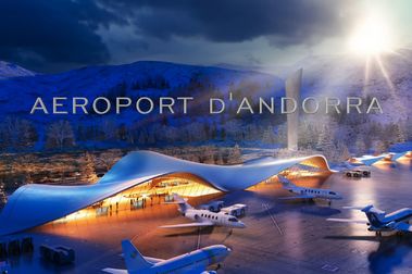 Andorra presenta el proyecto para su aeropuerto junto a las pistas de esquí de Grau Roig