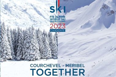 Courchevel-Meribel 2023 organizará los Mundiales de esquí alpino