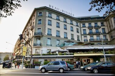 El Beau Rivage de Ginebra, el Gran Hotel de la edad de oro del esquí y el turismo de montaña
