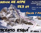 Esquí de pendiente: Corredor NE del Aspe. 5.3 E4