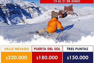 Oferta de Inicio de Temporada en Valle Nevado