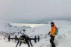 Primer servicio de alquiler de dron en estaciones de esquí