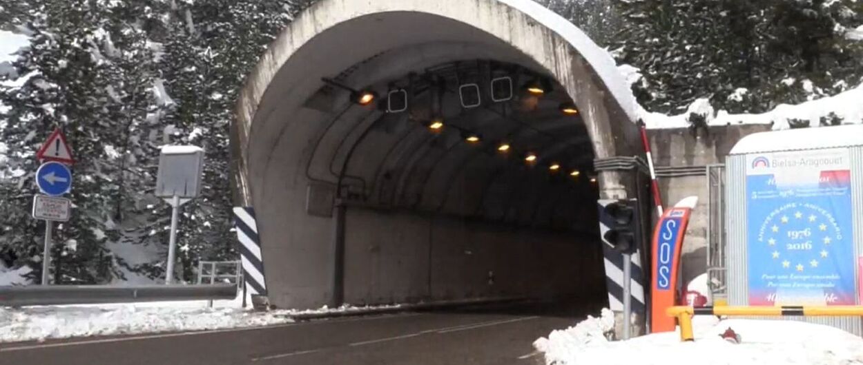 El túnel de Bielsa-Aragnouet vuelve a abrir todo el día y ya no habrá cierre nocturno