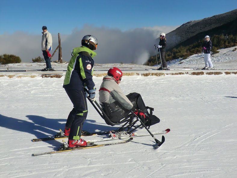 Cursos esquí alpino y snowboard adaptado (La Pinilla) 2014/15