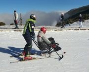 Cursos esquí alpino y snowboard adaptado (La Pinilla) 2014/15