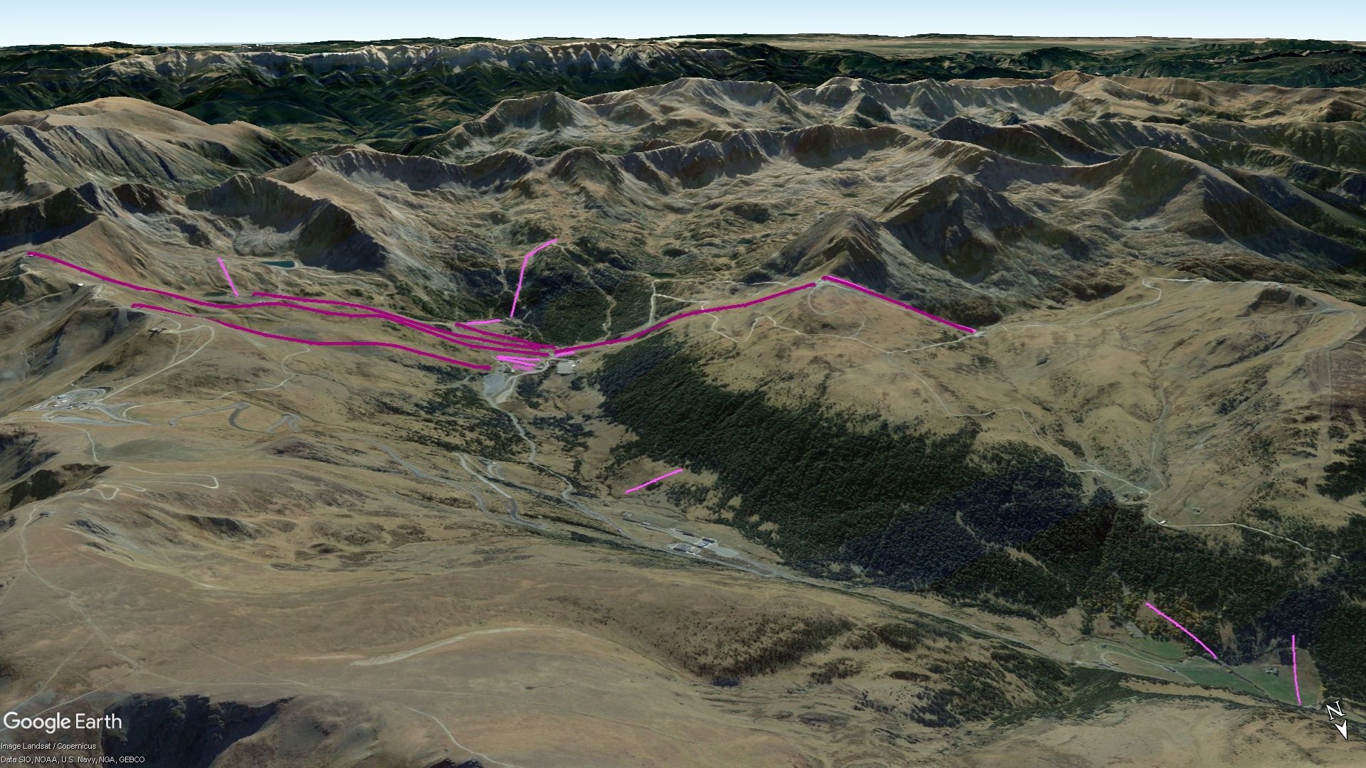 Vista Google Earth Grau Roig Temporada 2023/24