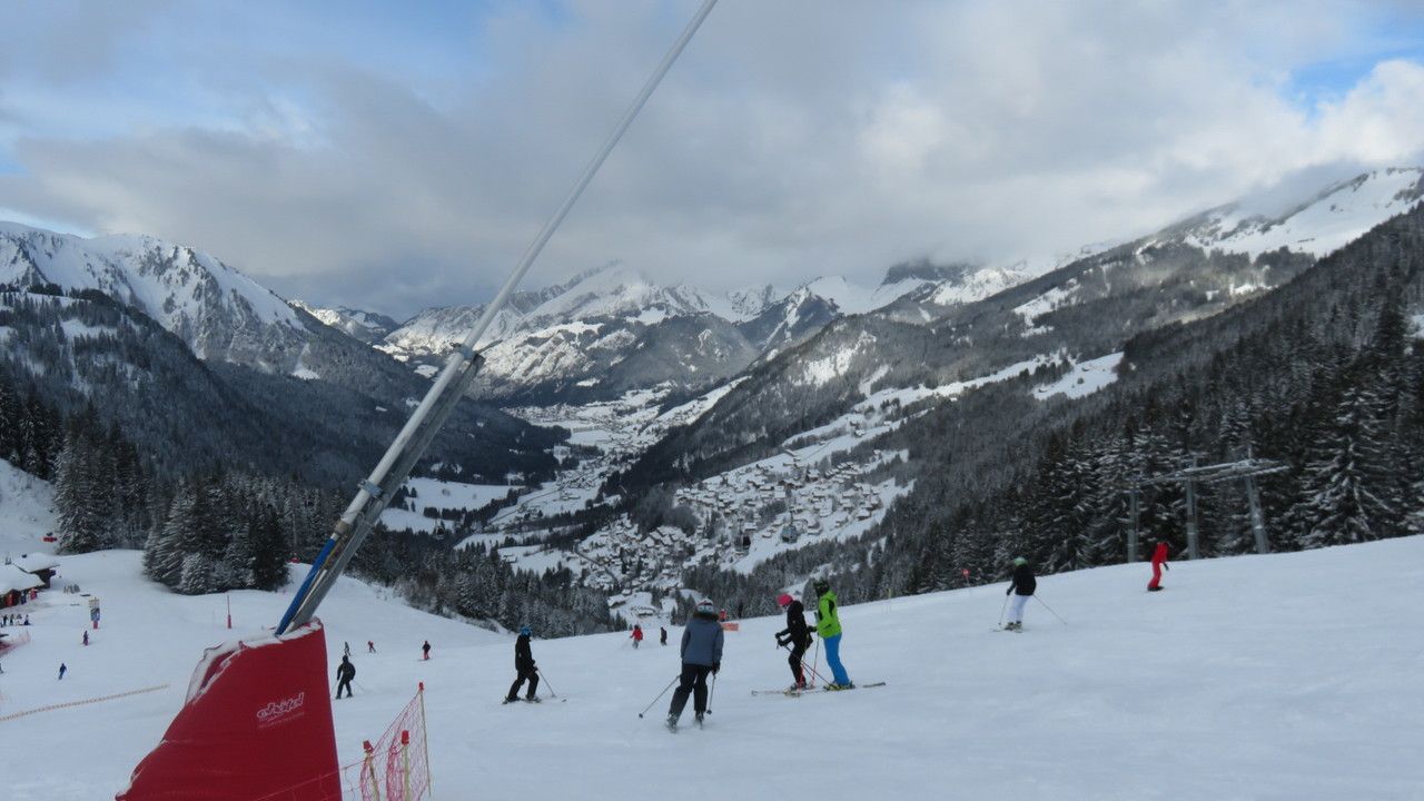 Fin de Año 2017. Chatel, festejos y esquí.