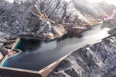 Adjudicada la construcción del enorme lago de Trojena Ski (Arabia Saudi)