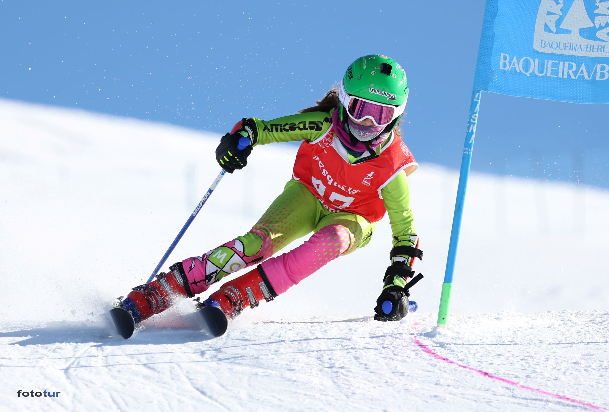 Copa de España inclusiva de esquí alpino Fundación Occident 2024. @FotoTur
