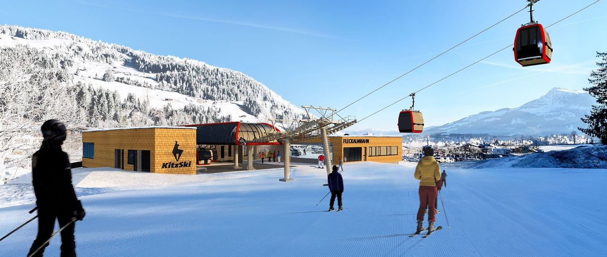 Kitzbühel invierte 27,5 millones de euros en el nuevo Fleckalmbahn