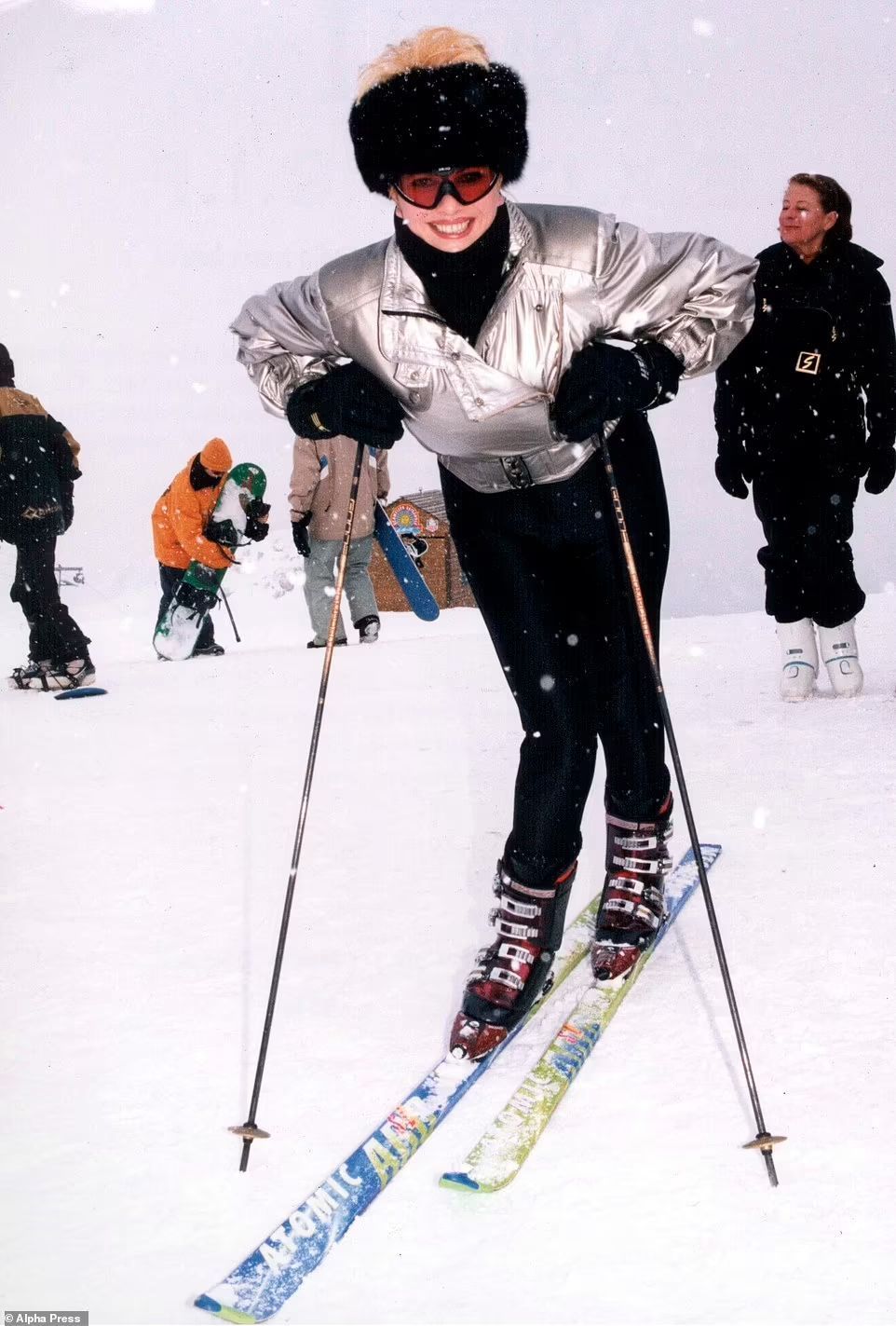 Ivana Trump esquiadora