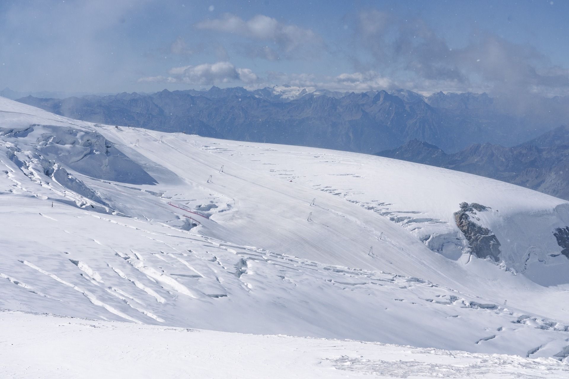 Zermatt recibe una  buena nevada en septiembre