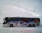 Los esquiadores aragoneses se suben al bus