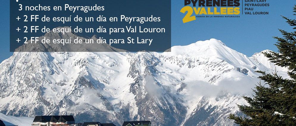 Pyrenees2Vallees sortea un fin de semana en Peyragudes