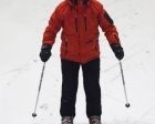 Posición básica al esquiar