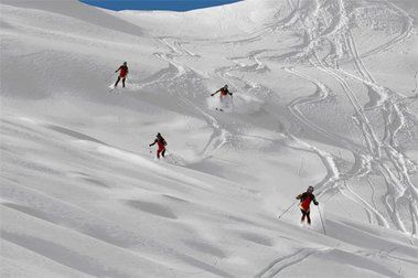 Concentración de la élite del esquí de montaña 