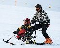 Boí Taüll imparte cursos de esquí para discapacitados