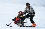 Boí Taüll imparte cursos de esquí para discapacitados