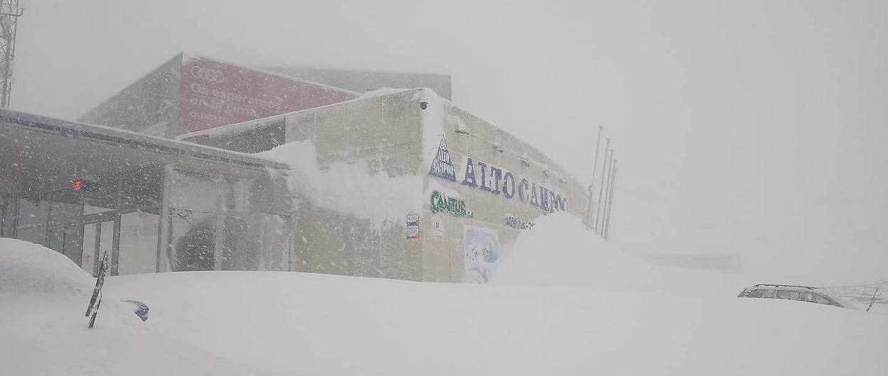 Los números actuales de Alto Campoo ya prevén una temporada de esquí récord