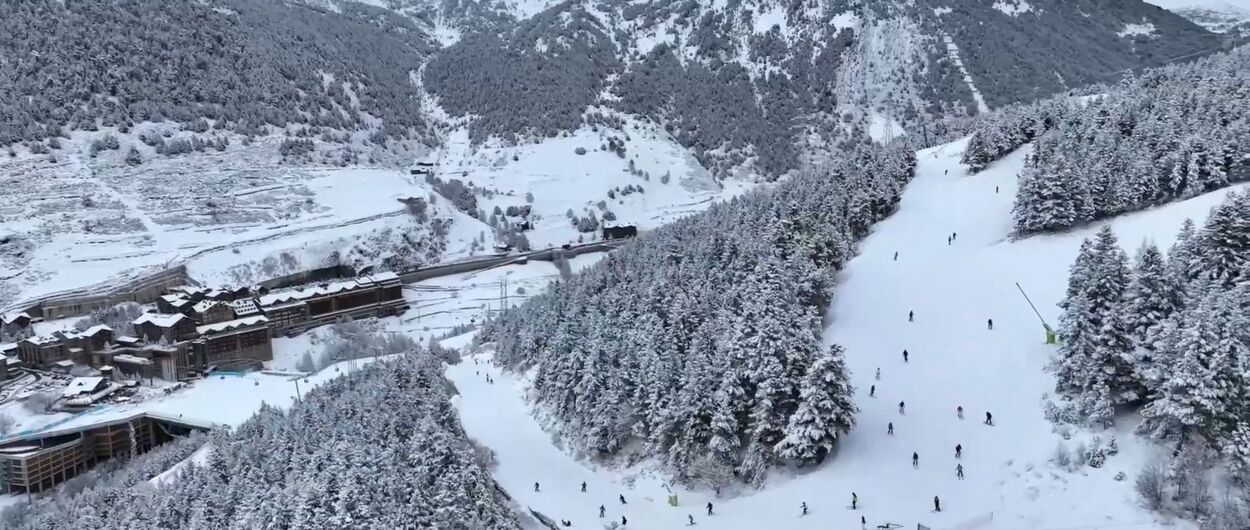 Grandvalira Resorts abre prácticamente todas sus pistas de esquí