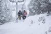 Una intensa nevada deja la estación de esquí de Cerler como nueva