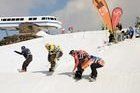 Marin y Estevez ganan el SBX del Iberic Snowboard Tour