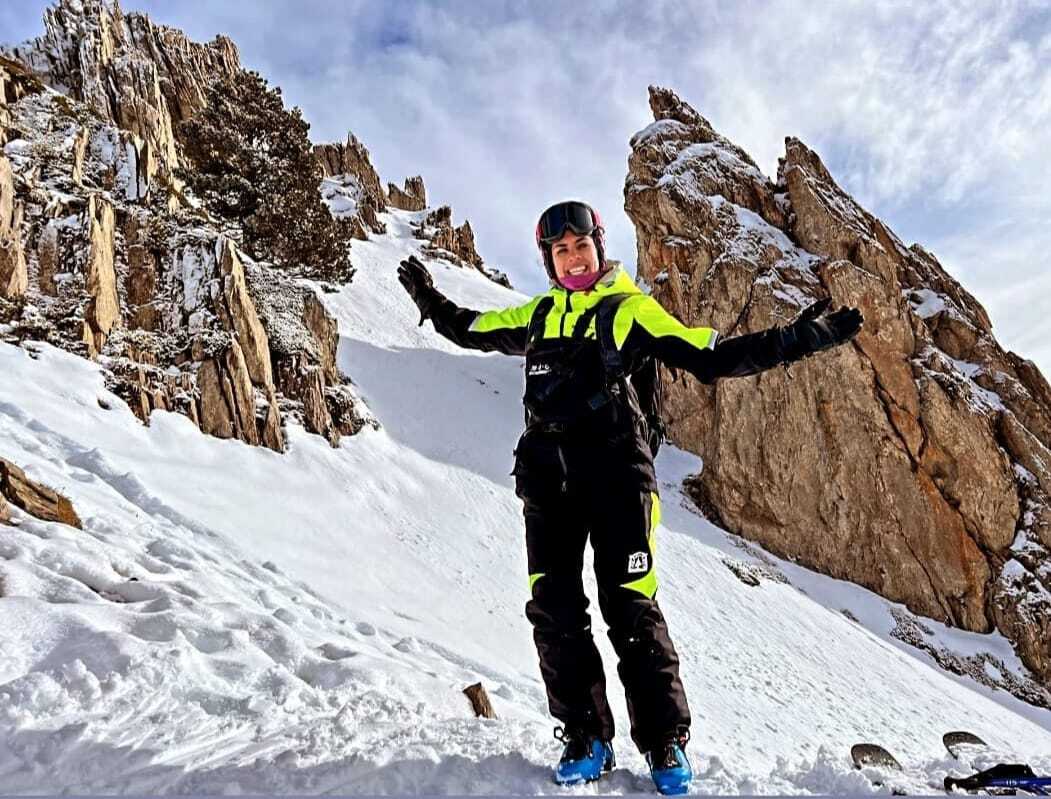 Maira Benegas: "Pediría a todos los esquiadores que se lo tomaran con más paciencia"