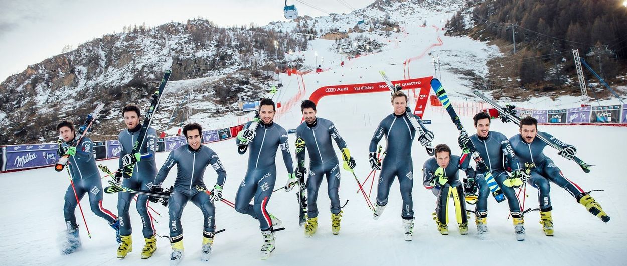 Selección Oficial de esquí alpino de Francia para la temporada 2021-2022
