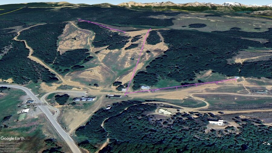 Vista Google Earth Valdelen temporada 2023