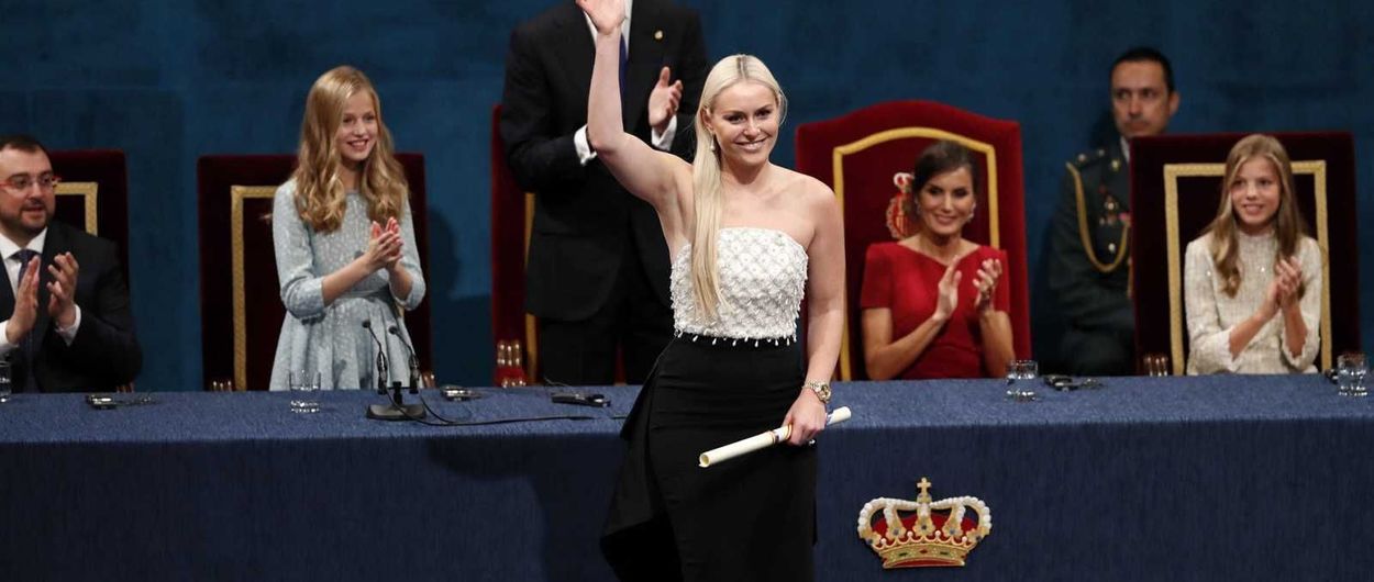 La Princesa Leonor entrega el premio Princesa de Asturias a Lindsey Vonn