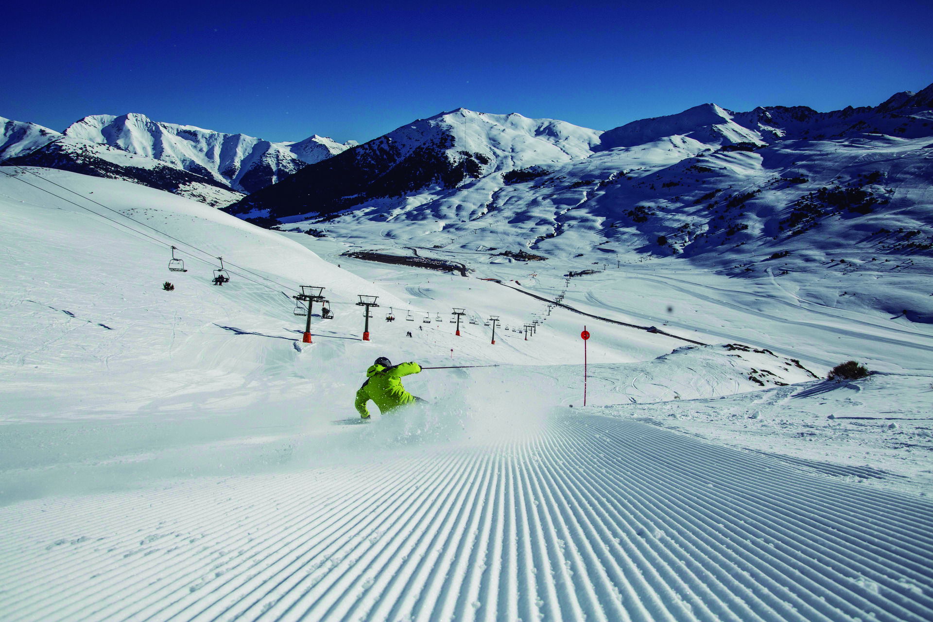 Pistas de esqui en Baqueir Beret