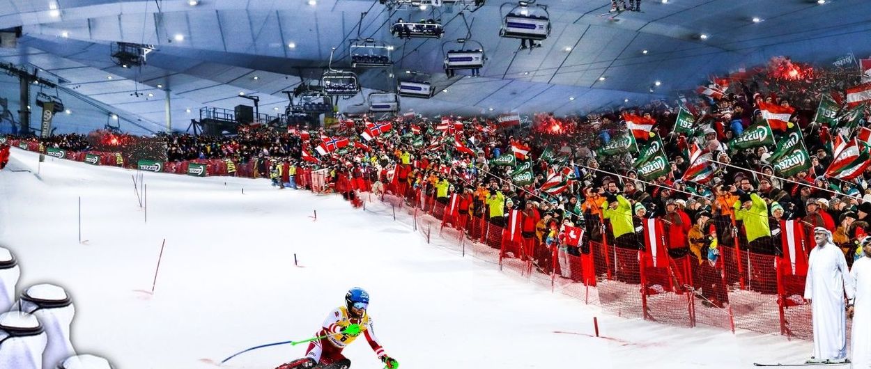 Polémica por la primera carrera de esquí FIS organizada en... ¡Dubai!