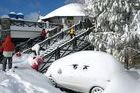 Todavía quedaban coches enterrados en la nieve de Pradollano