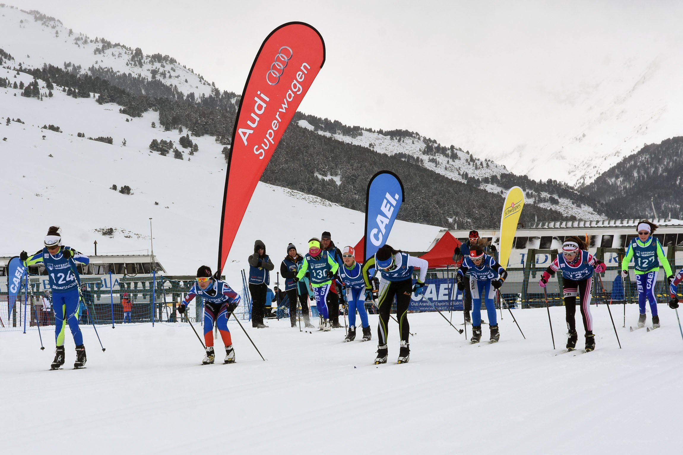 Copa de España de esquí de fondo en Baqueira Beret
