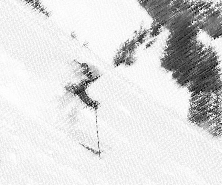 fluir en el esquí X