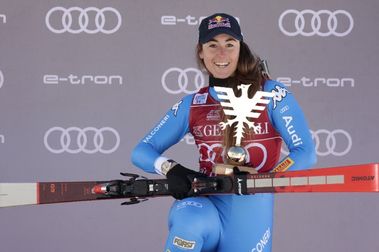 Una imparable Sofia Goggia gana también el Super-G de Val d'Isere
