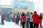 Apenas 500 usuarios han esquiado este Sábado en Asturias
