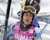 Carolina Ruiz acaricia el podio en Cortina d'Ampezzo