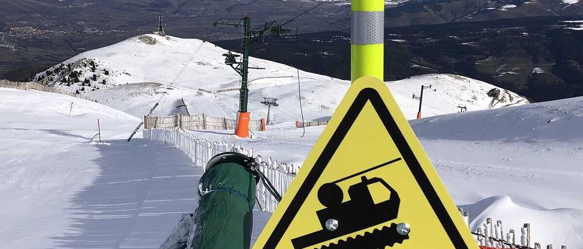 Accidentes y colisiones en las estaciones de esquí
