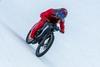 Eric Barone vuelve a batir el récord de velocidad en bicicleta sobre nieve