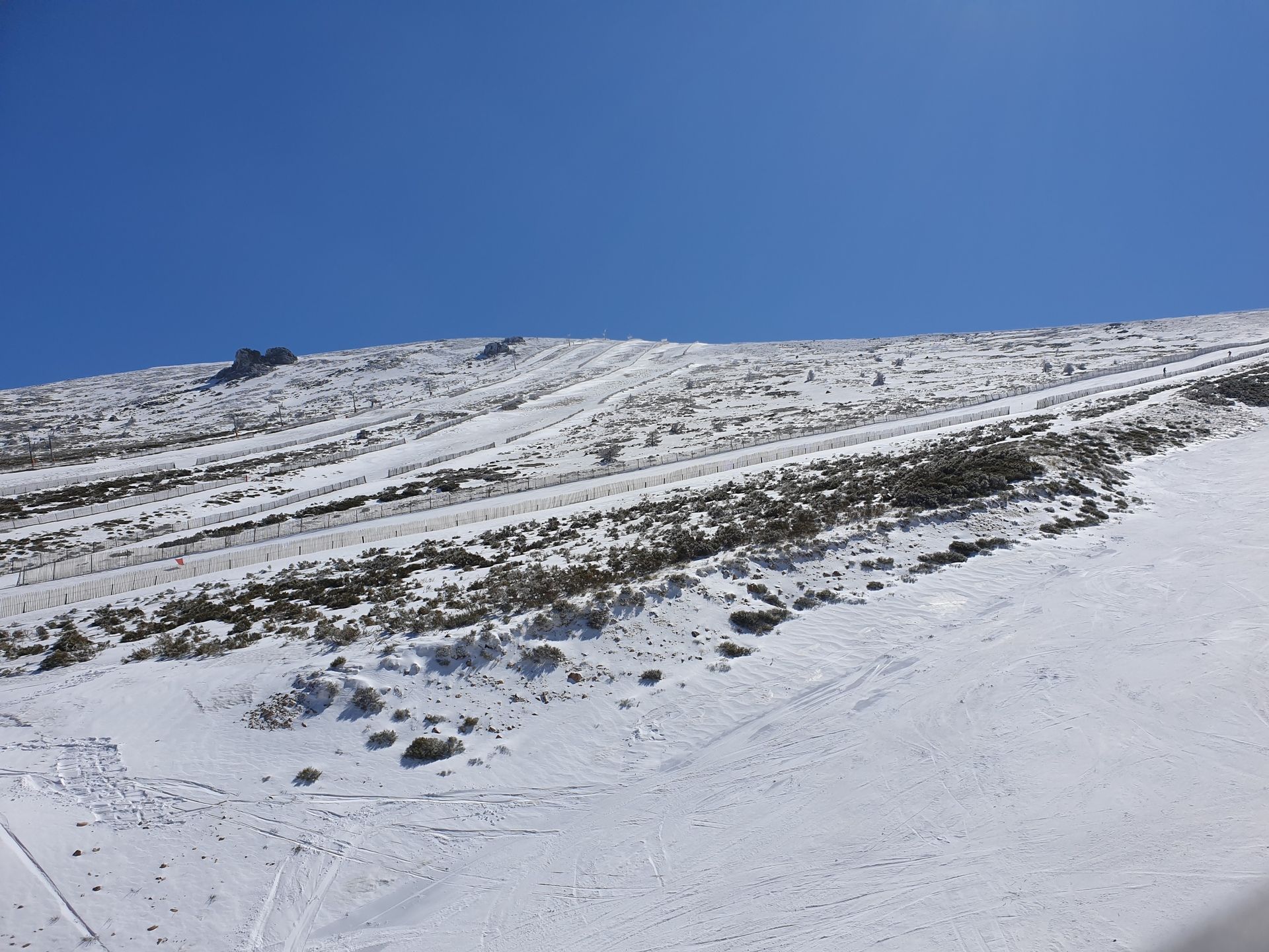 Aprovechando la nevadeta en Valdesquí (20.3.21) 