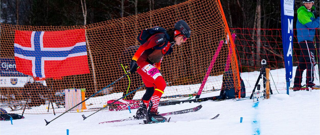 La cantera española de esquí de montaña muestra su poderío en Molde