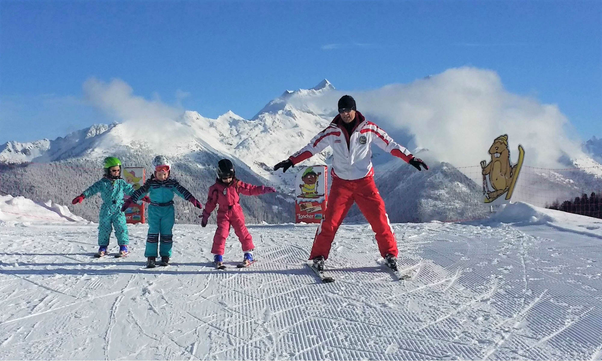 Profesores de esqui en Italia