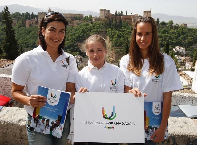 María José Rienda, Victoria Padial y Gina Fernández representan a Granada 2015