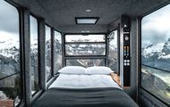 La estación de esquí de Engelberg Brunni instala una habitación muy vertiginosa