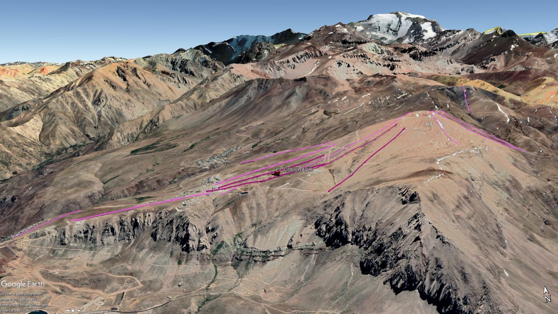 Vista Google Earth El Colorado 2021