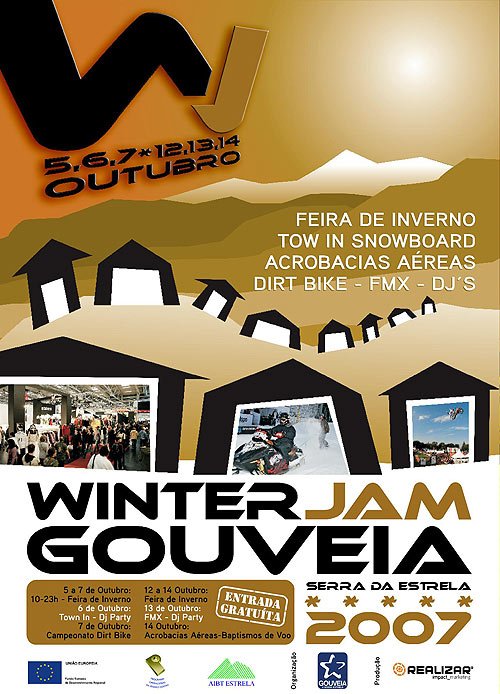 Cartel WinterJam Gouveia