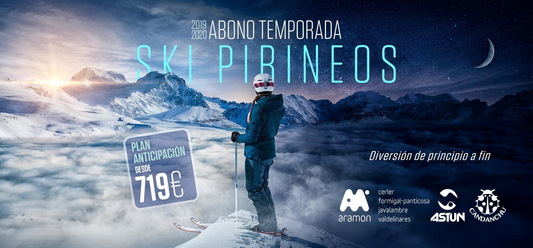 Forfait Ski Pirineos 2019 2020